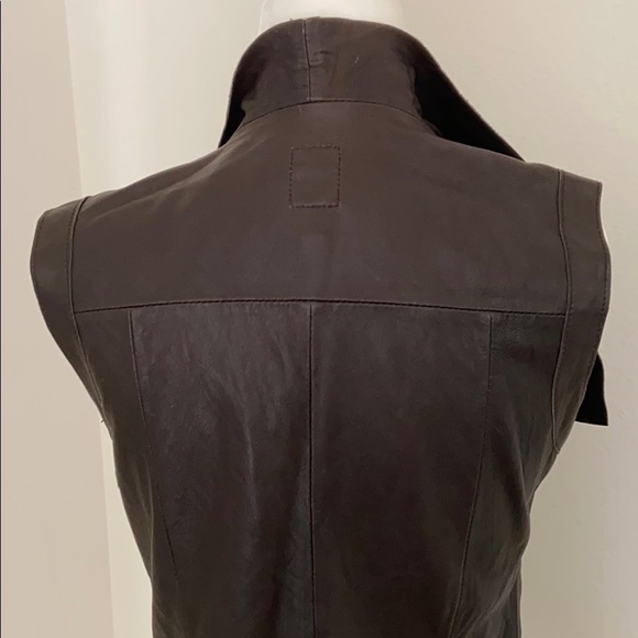 CO-OP Barney's of New York-Leather Vest - Picture 8 of 14
